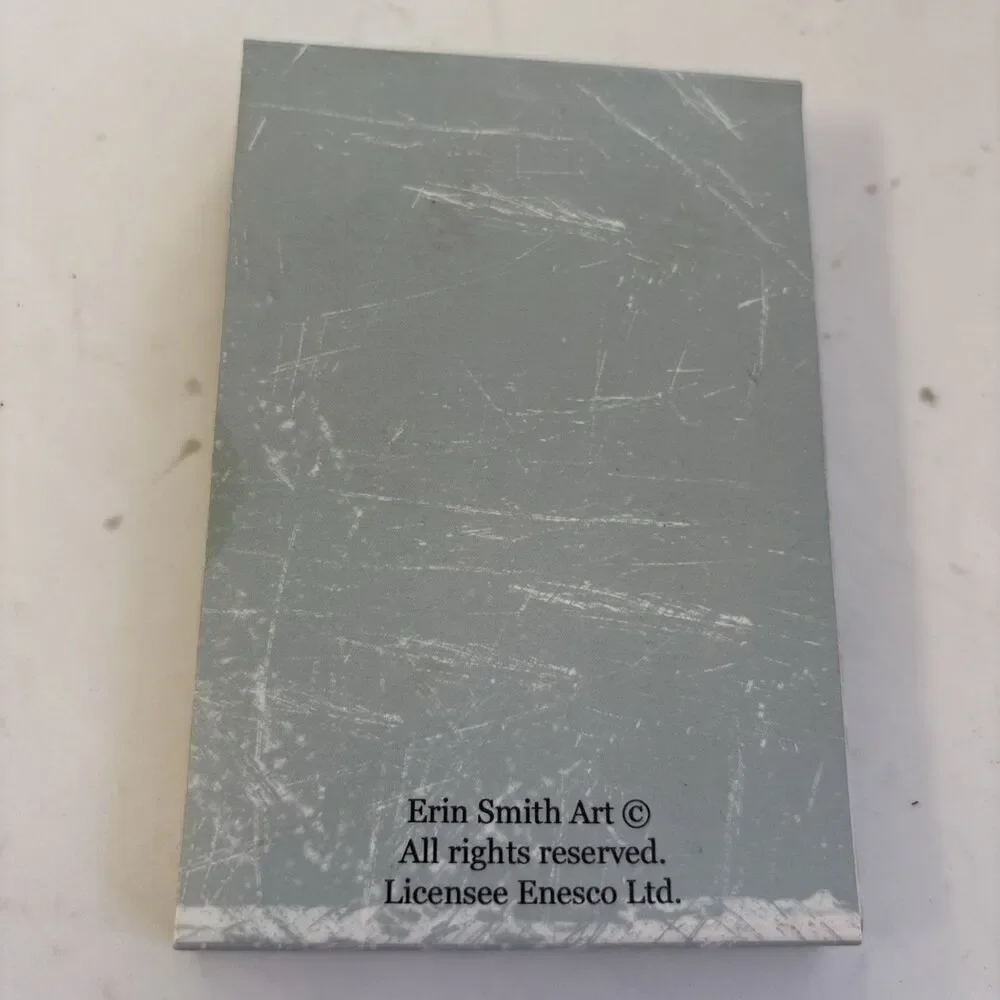 Erin Smith Art Enesco magnetic closure note pad Today I Will Think Evil Thoughts